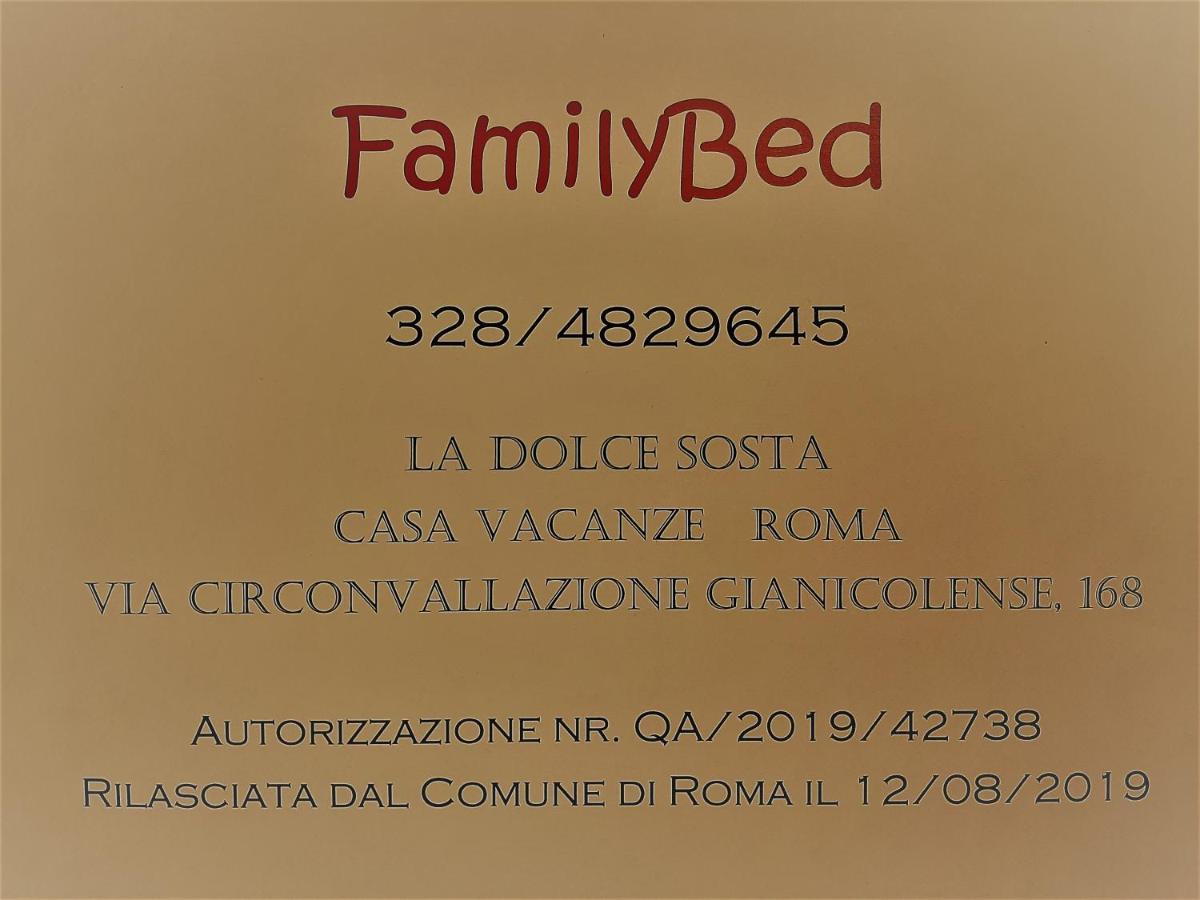 Familybed Roma Monteverde-Vaticano Exteriér fotografie